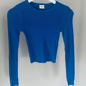 Corset Ribbed Sweater Top